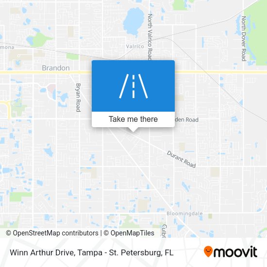 Mapa de Winn Arthur Drive