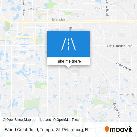 Mapa de Wood Crest Road