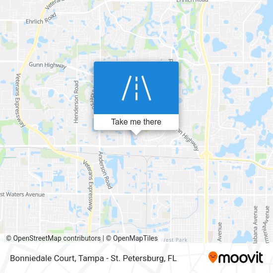Bonniedale Court map