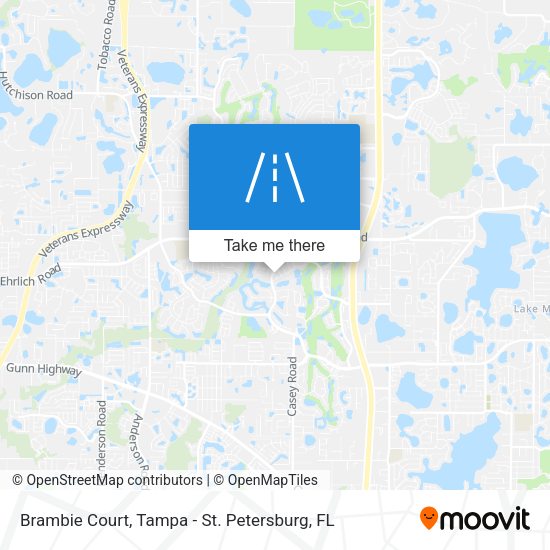 Brambie Court map