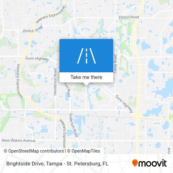Mapa de Brightside Drive