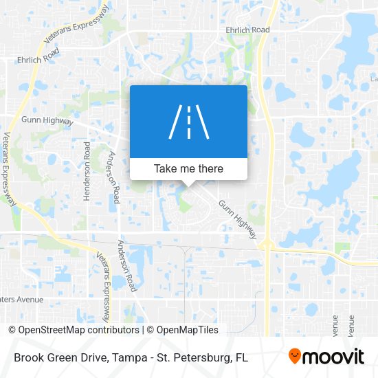 Brook Green Drive map