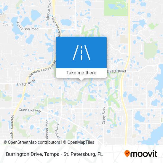 Burrington Drive map