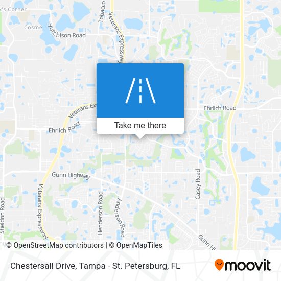 Mapa de Chestersall Drive