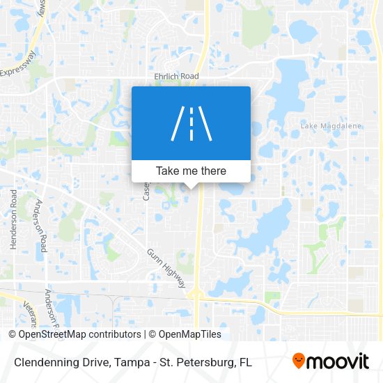Clendenning Drive map