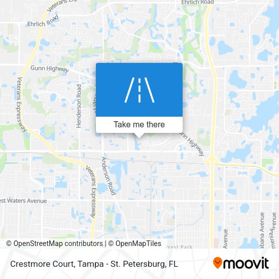 Crestmore Court map