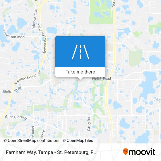 Mapa de Farnham Way