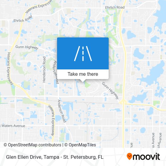 Mapa de Glen Ellen Drive