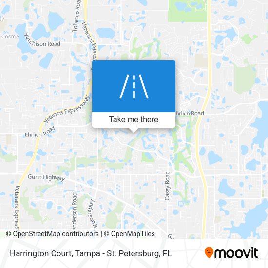 Harrington Court map