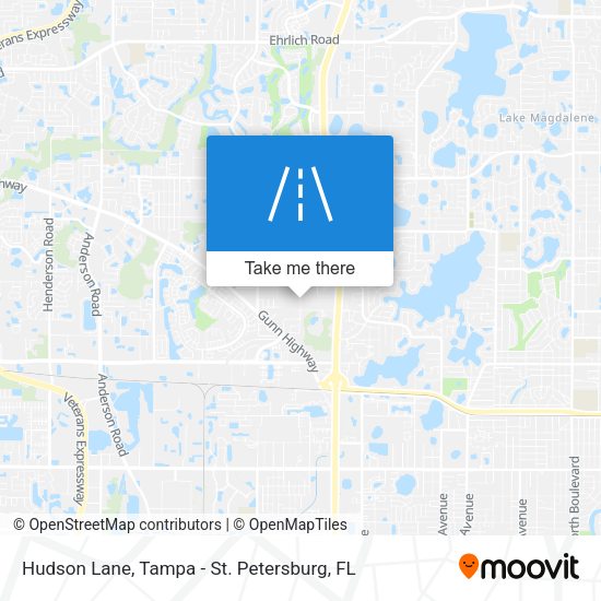 Mapa de Hudson Lane