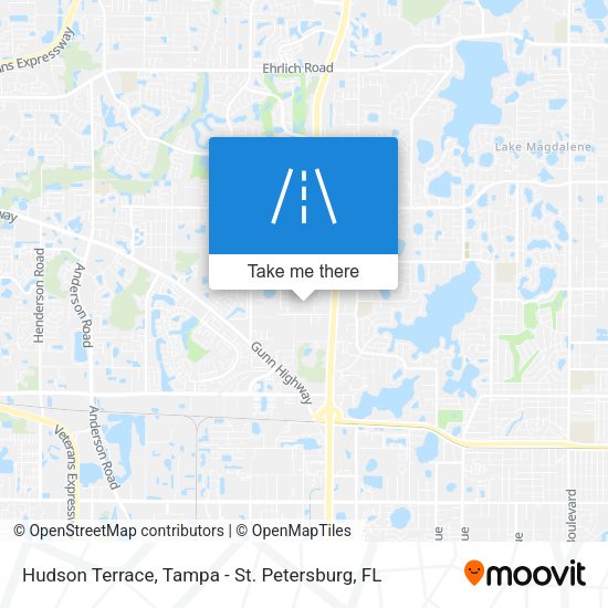 Mapa de Hudson Terrace