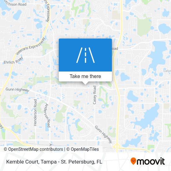 Kemble Court map