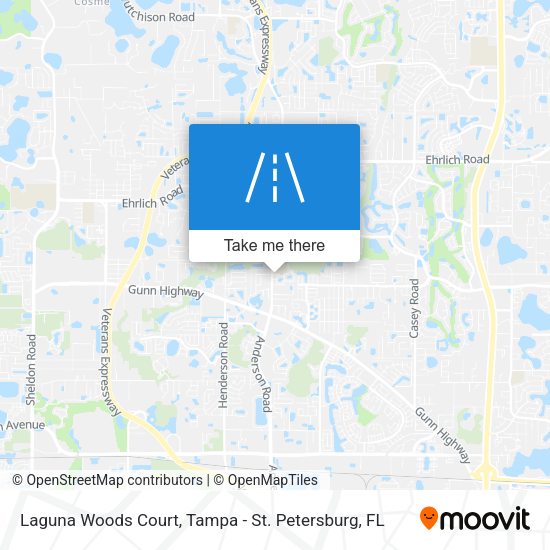 Laguna Woods Court map