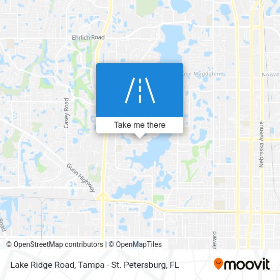 Mapa de Lake Ridge Road