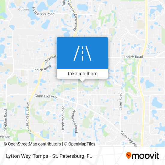 Lytton Way map