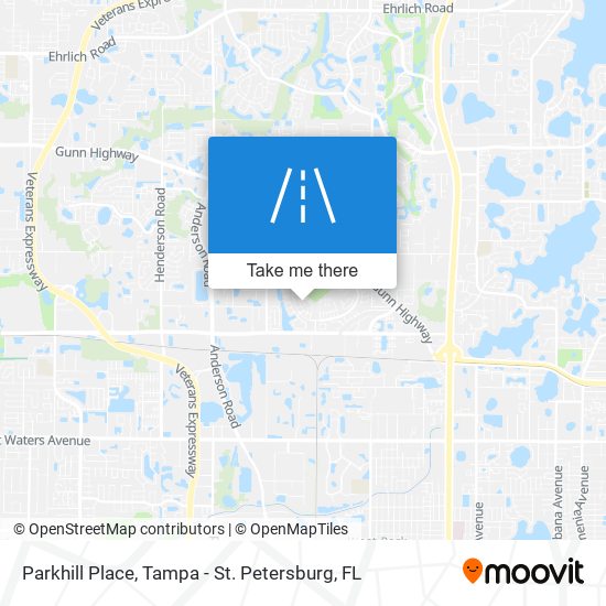 Parkhill Place map