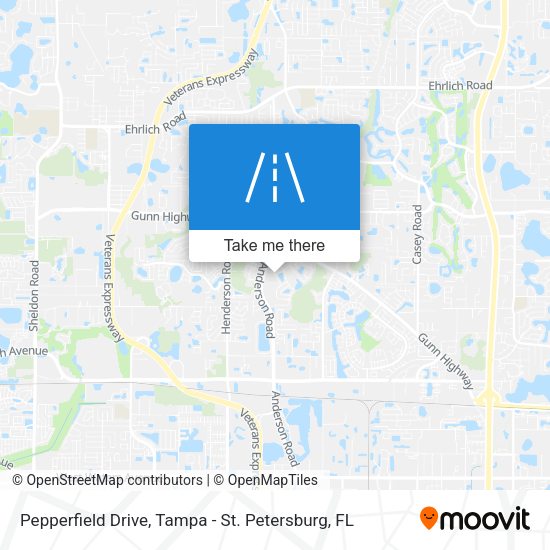 Pepperfield Drive map