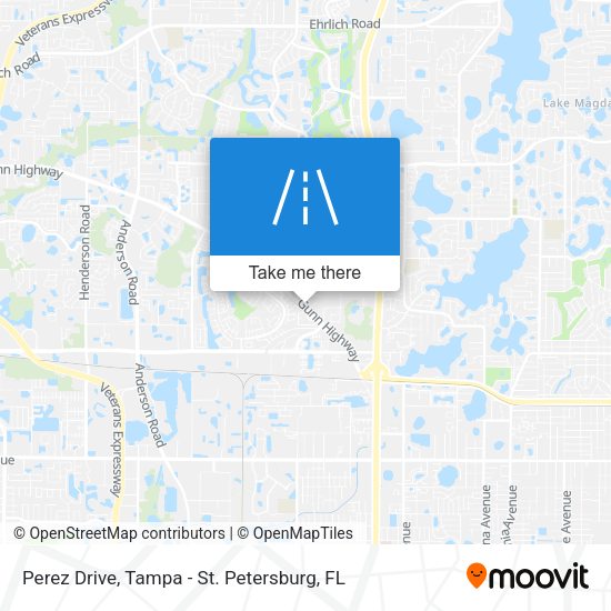 Mapa de Perez Drive