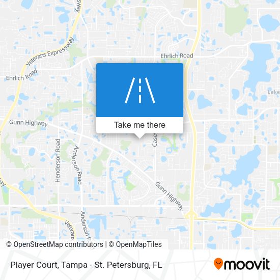 Player Court map