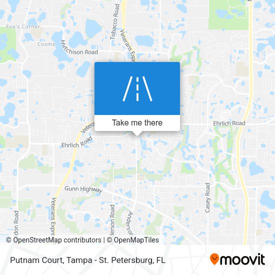 Putnam Court map