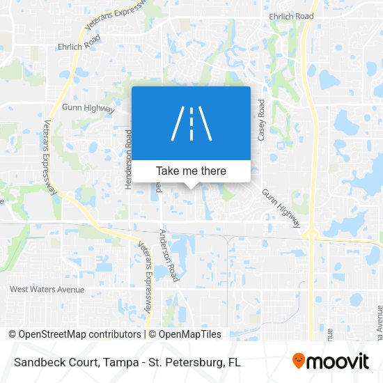 Sandbeck Court map