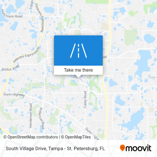 South Village Drive map