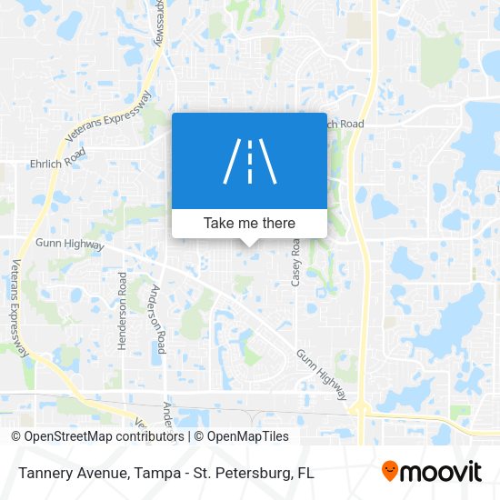 Mapa de Tannery Avenue