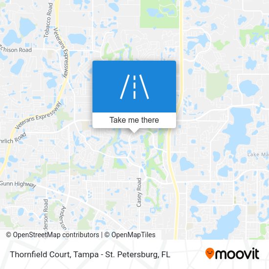 Thornfield Court map