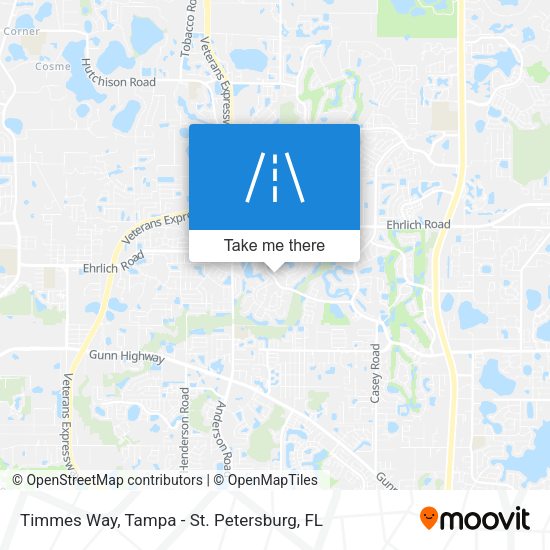 Mapa de Timmes Way