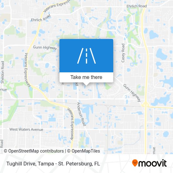 Mapa de Tughill Drive
