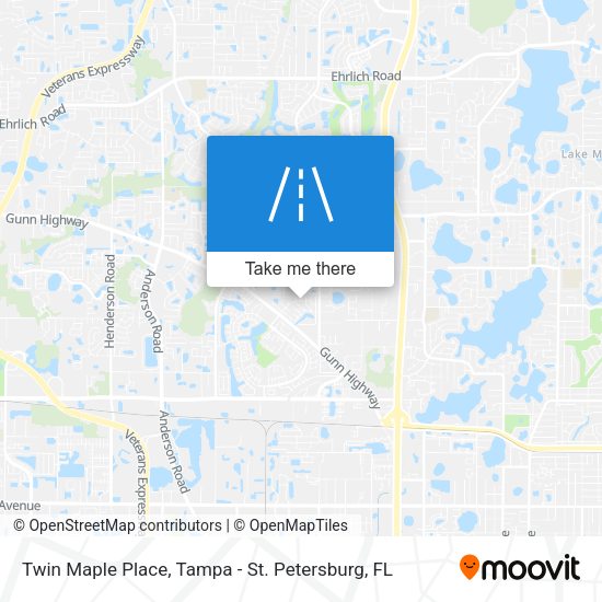 Mapa de Twin Maple Place