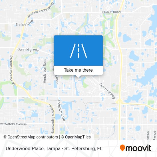 Mapa de Underwood Place