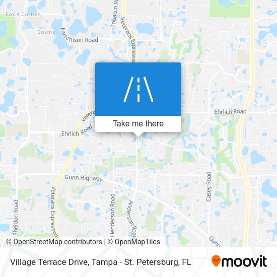 Village Terrace Drive map