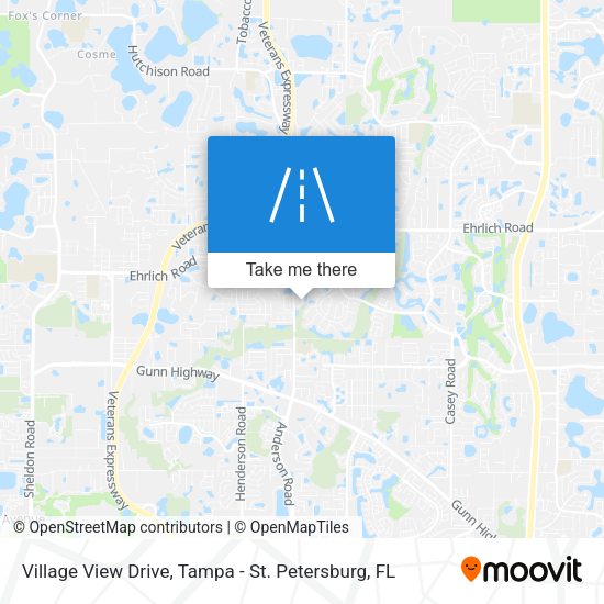 Village View Drive map