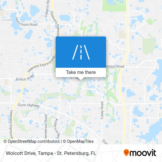 Wolcott Drive map