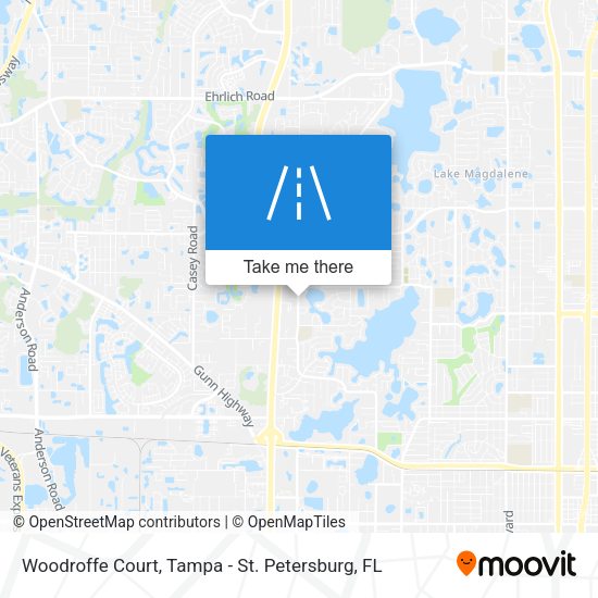 Woodroffe Court map