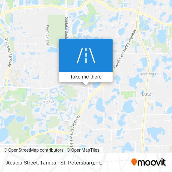 Mapa de Acacia Street