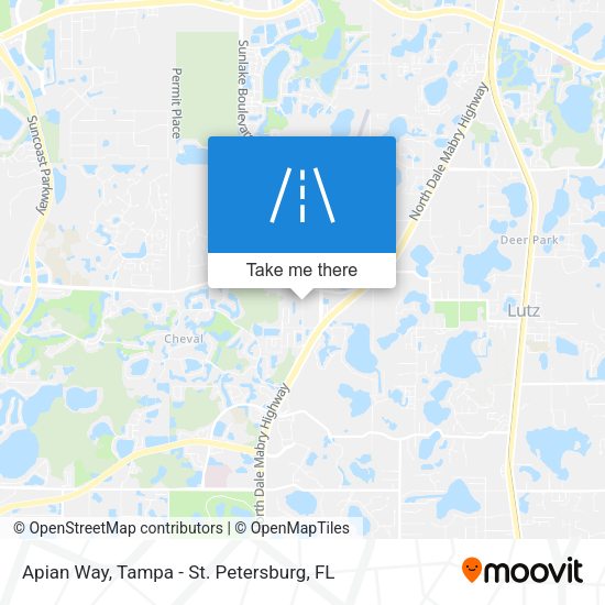 Mapa de Apian Way