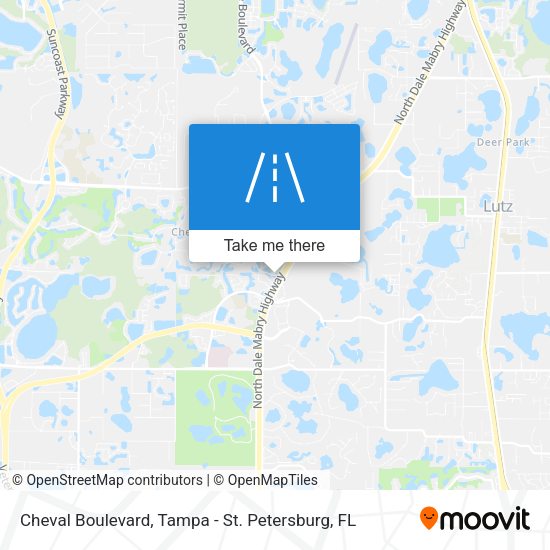 Mapa de Cheval Boulevard