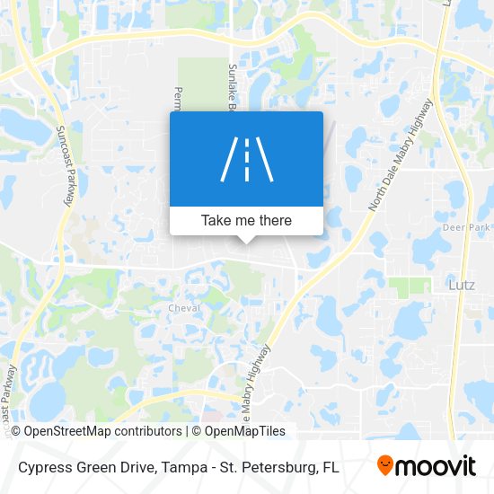Mapa de Cypress Green Drive