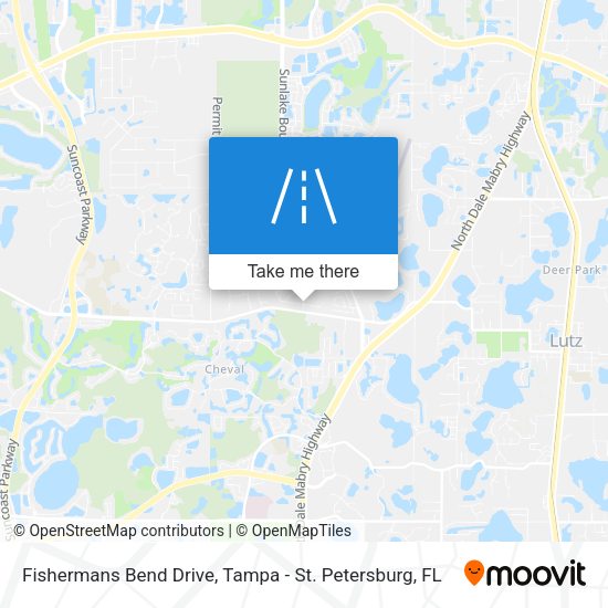 Mapa de Fishermans Bend Drive