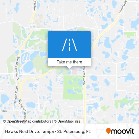 Mapa de Hawks Nest Drive
