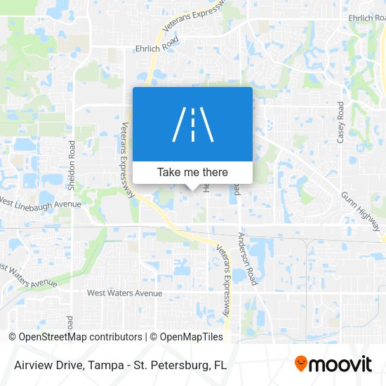 Airview Drive map