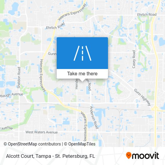 Alcott Court map