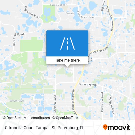 Citronella Court map