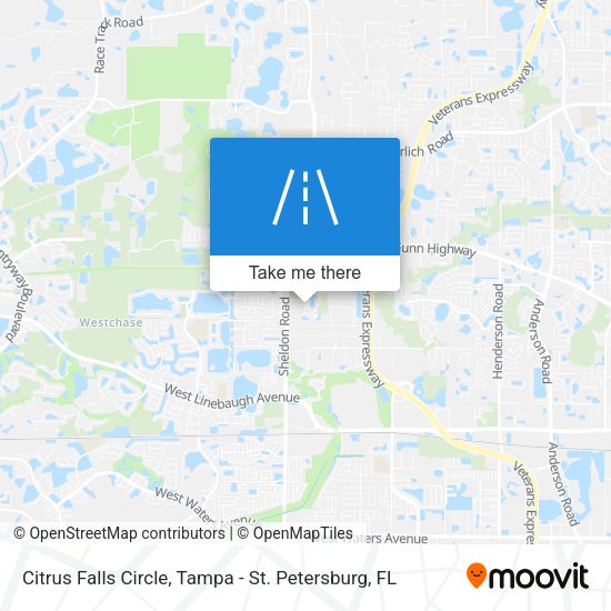Mapa de Citrus Falls Circle