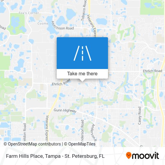 Farm Hills Place map