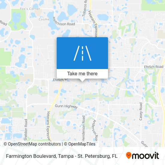Mapa de Farmington Boulevard