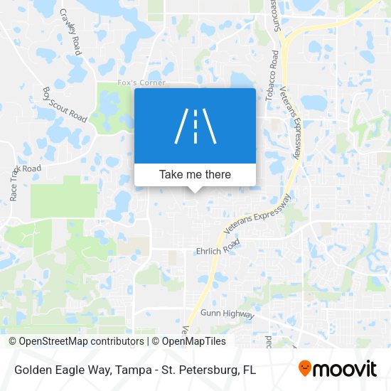 Golden Eagle Way map