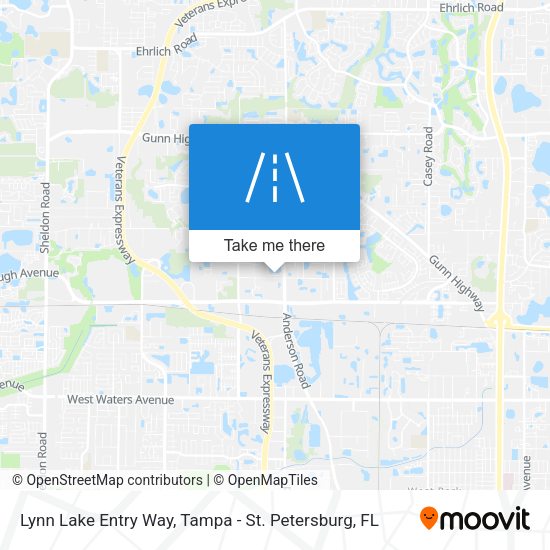 Lynn Lake Entry Way map